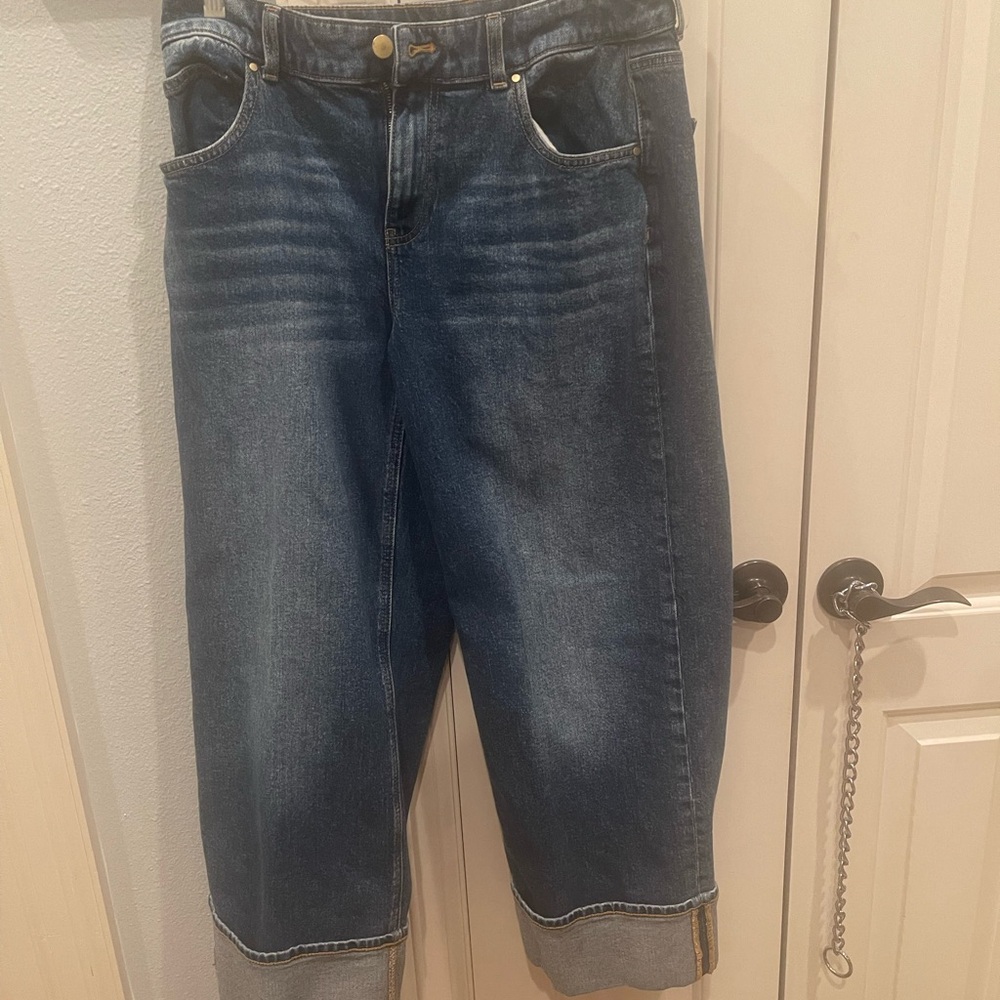 wide leg jeans